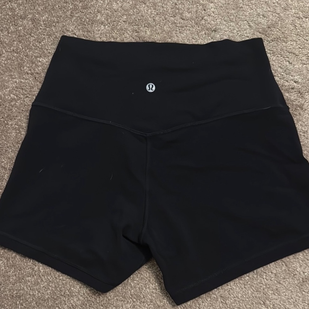 Black Lululemon Biker Shorts